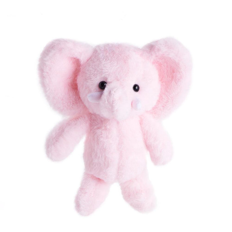 Small Pink Plush Elephant - Heart & Thorn - Canada baby gift delivery