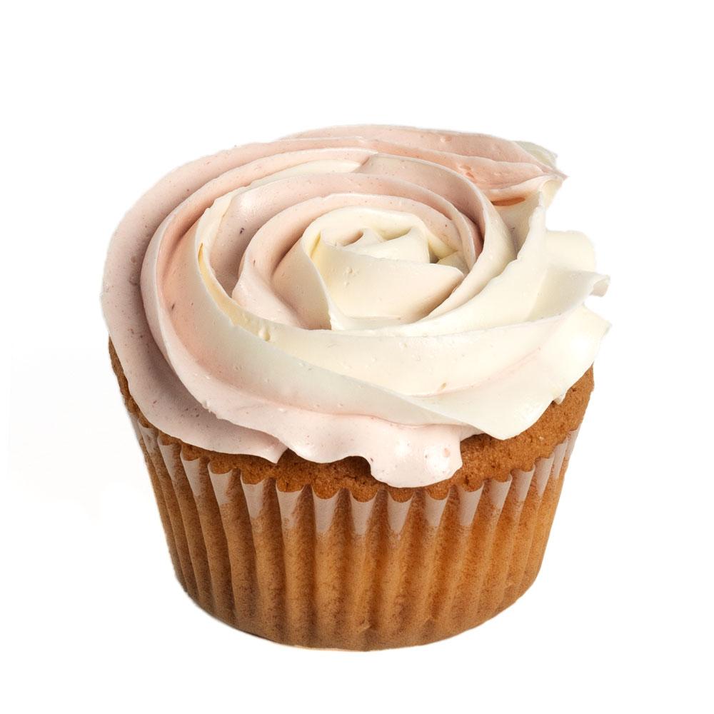 Strawberry Buttercream Cupcakes - Heart &amp; Thorn - Canada cupcake delivery