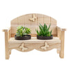 Succulent Greenhouse Garden Bench - Heart & Thorn - Canada plant delivery