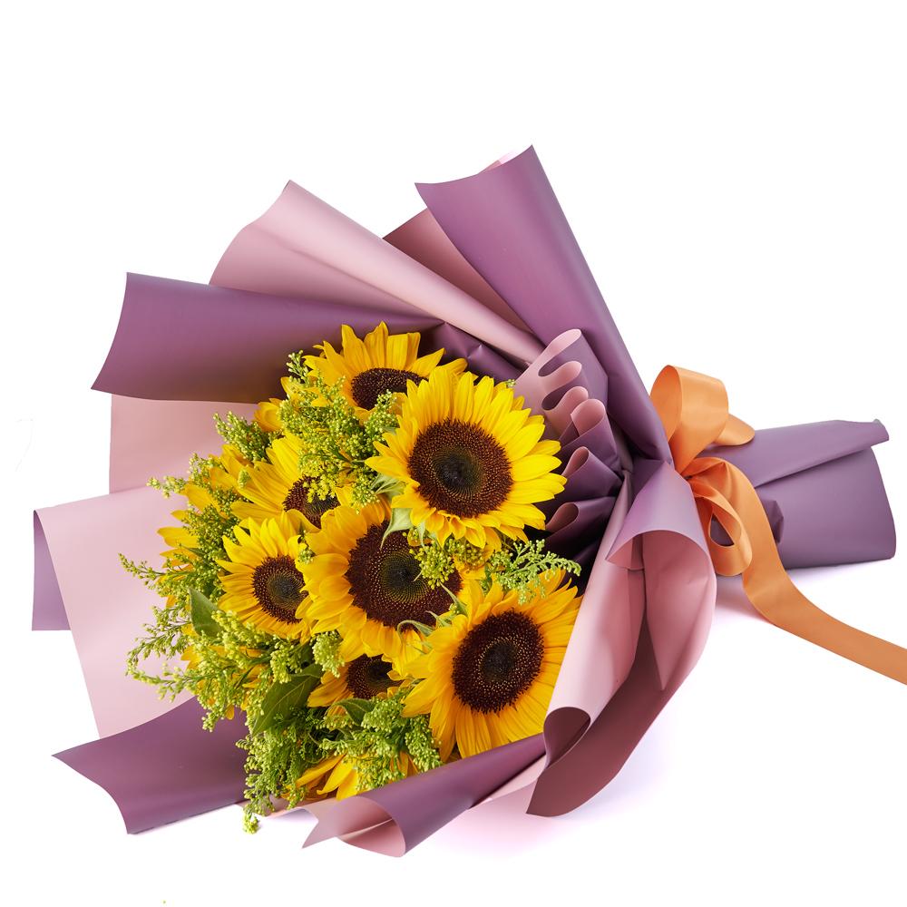 Summer Glory Sunflower Bouquet - Heart &amp; Thorn - Canada flower delivery