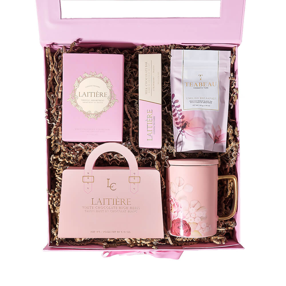Tea Time &amp; Chocolate Gift Box, tea gift, tea, gourmet gift, gourmet, chocolate gift, chocolate