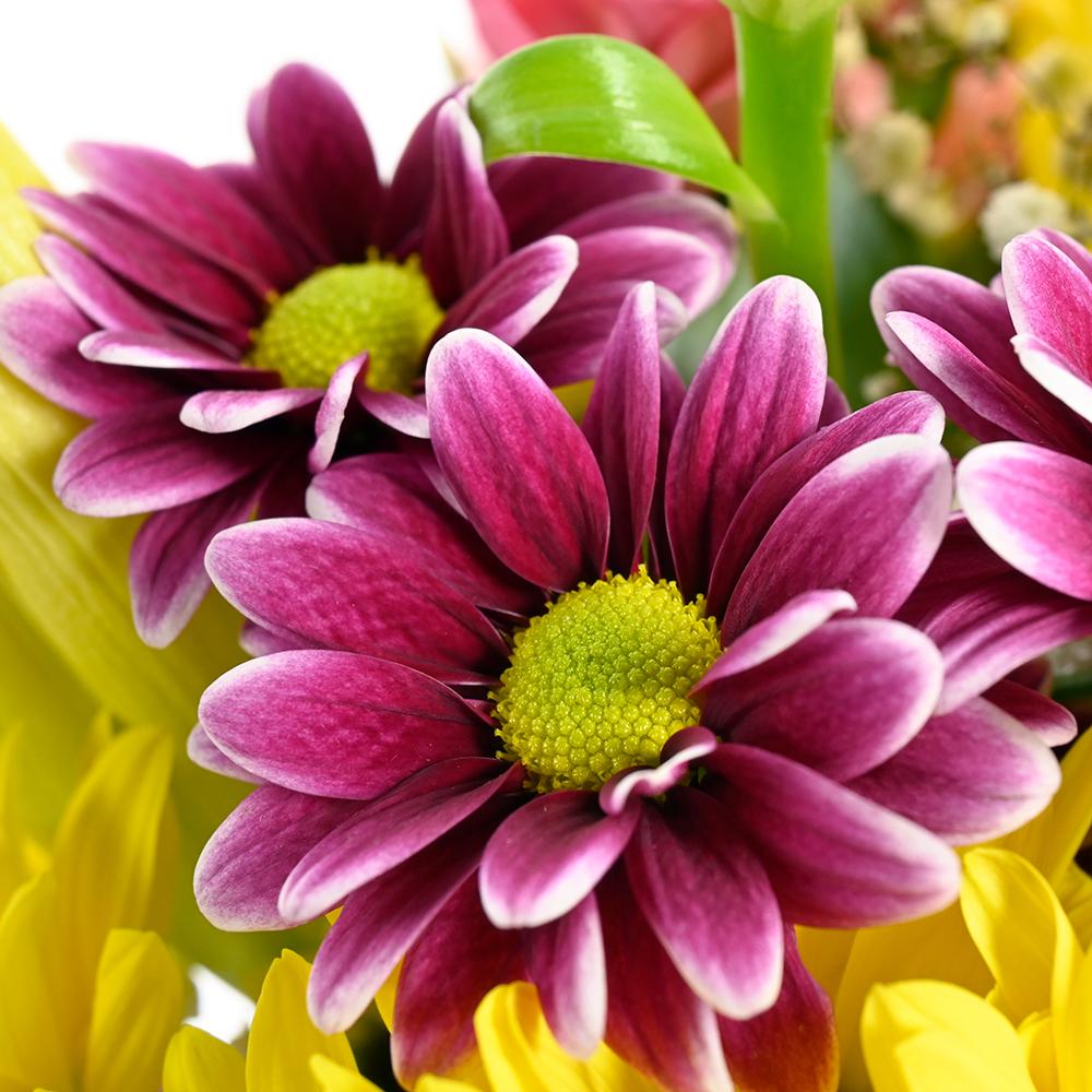Mother’s Day Floral Wooden Cart - Heart &amp; Thorn - Canada flower delivery
