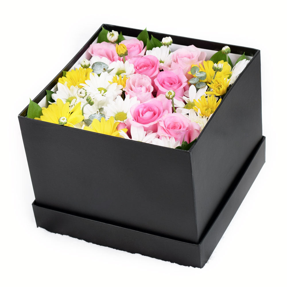 Mixed flower Rose and Daisies box - Same Day Canada Delivery