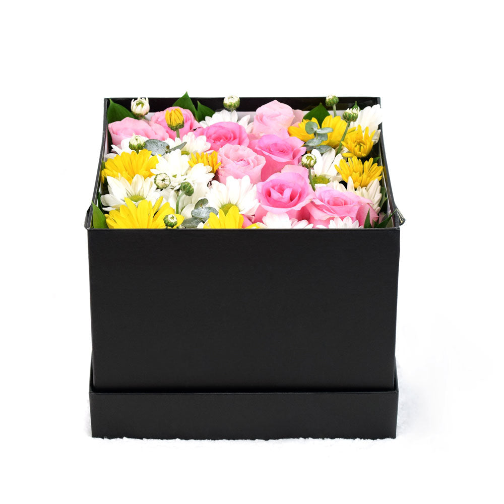 Mixed flower Rose and Daisies box - Same Day Canada Delivery