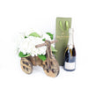 Tuscan Countryside Flowers & Champagne Gift - Heart & Thorn - Canada flower delivery