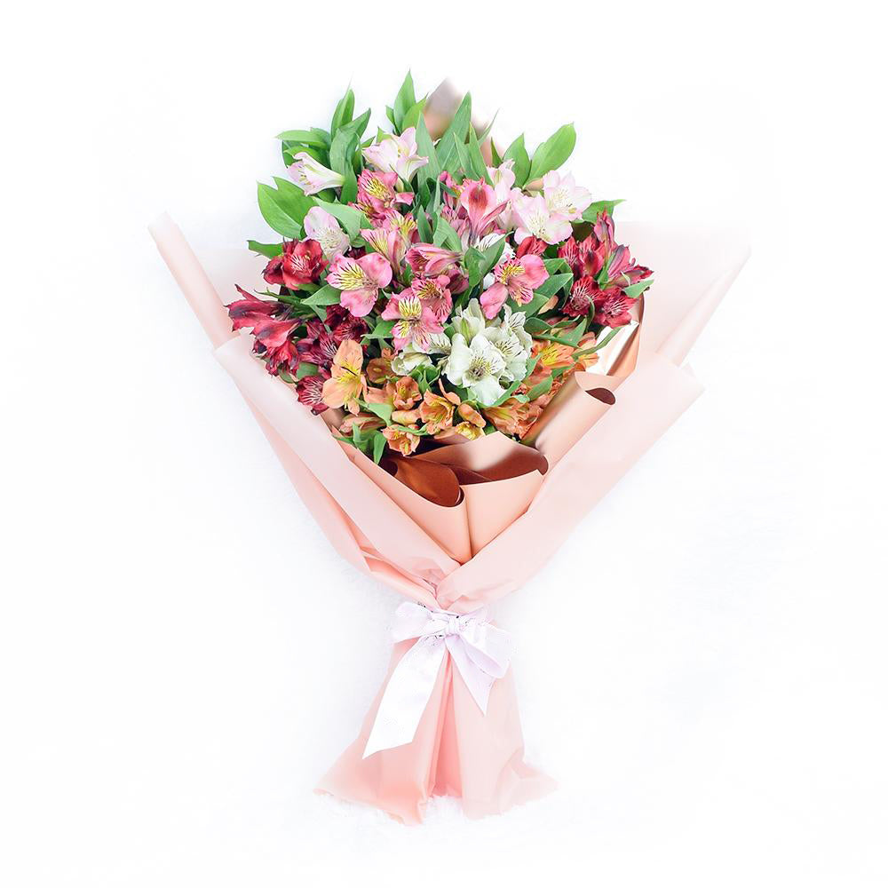 Versailles Dreams Peruvian Lily Bouquet - Heart &amp; Thorn - Canada flower delivery