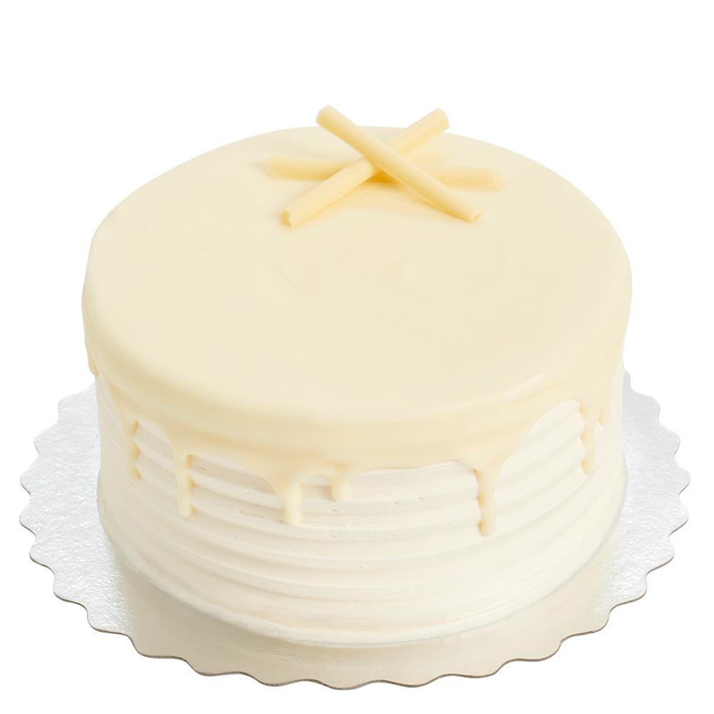 White Chocolate Cake - Heart & Thorn - Canada cake delivery