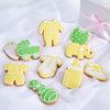 Yellow Welcome Baby Cookie Box - Heart & Thorn - Canada cookie delivery