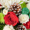 Mixed Flower Box, Set 23992-2021, Floral Gift, Floral Gift Box, holiday, christmas, holiday floral delivery, delivery holiday floral, Christmas flower box canada, canada christmas flower box, Canada