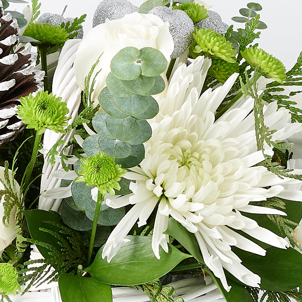 Mixed flower arrangement, Mixed Floral Arrangement, Flower Arrangement, Floral Arrangement, holiday, christmas, Set 24010-2021, holiday floral delivery, delivery holiday floral, christmas arrangement canada, canada christmas arrangement, Canada